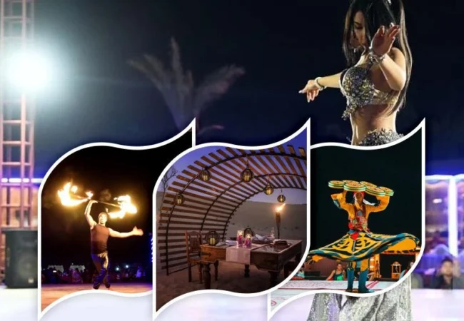 Private evening desert safari with BBQ dinner in the Dubai desert